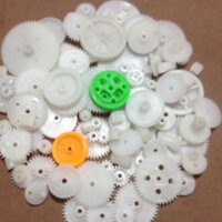 BBR2 bộ bánh răng nhựa gồm 58 loại chế tạo ô tô điều khiển từ xa