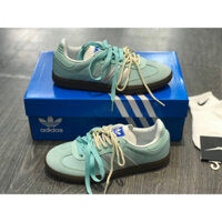 (BBS) Siêu Phẩm Giày Thể Thao Sneaker Da.s Sam/ba og blue custom Xanh Cao Cấp Ảnh Thật + freeship + Tặng Tất