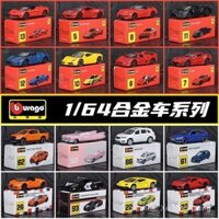 Bburago 1:64 mô hình xe hơi cao cấp, xe hợp kim mô phỏng Lamborghini Bugatti Veyron Porsche Ford 6W2U