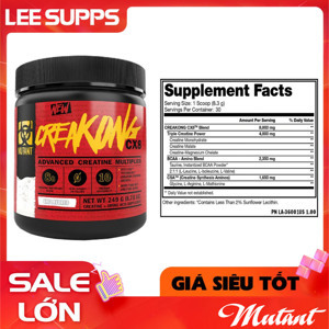 BCAA Mutant 30 Lần 348g