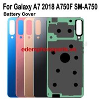 Bch- Dành Cho Samsung Galaxy A7 2018 A750F SM-A750 Ốp điện thoại Pin Phía Sau Cửa Kính Vỏ Bảng Điều Khiển Các Bộ Phận Thay Thế Bảng Điều Khiển