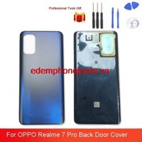 Bch- Nắp Cửa Sau Chính Hãng Cho OPPO Realme 7 Pro Pin Phía Sau Vỏ Điện Thoại Di Động Thay Thế Cho Realme 7 Pro RMX2170