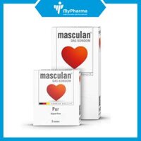 BCS Masculan Pur 10c – Bao cao su siêu mỏng của Đức