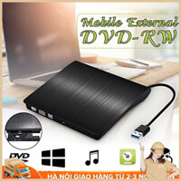 BCS QZ COD Ổ Ghi DVD RW CD Gắn Ngoài Mỏng USB 3.0 Tiện Dụng Đầu Đọc Đầu Đọc Ổ Đĩa Quang Cho Máy Tính Xách Tay