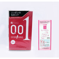 Bcs Siêu Mỏng Okamoto 0.01 Zero One Của Nhật Bản Hộp 3 Chiếc - Không Mùi - Không Kích Ứng Da - Tặng Kèm Gel Jex - Che Tên Sản Phẩm