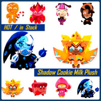Bct Cookie Run Kingdom Sang Trọng Shadow Sữa Cookie Run Kingdom Toy Shadow Milk Cookie Plushie Merch Đồ Chơi Mềm Quà Tặng Hoạt Hình Sáng Tạo Búp Bê Bánh Gừng Quà Tặng Sinh Nhật