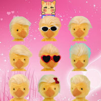 Bct Dễ Thương Chiên Lông Vịt Búp Bê Tóc Vàng Vịt Nhân Tạo Sang Trọng Đồ Chơi Búp Bê Động Vật Để Bàn Trang Trí Cô Gái Bé Trai Sinh Nhật Bạn Gái Quà Tặng Trang Trí Nhà Cửa Quà Tặng Giáng Sinh COD