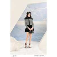 BD5A387- Quần nhung hàn Chiếc quần sooc dáng A được thiết kế 1 lớp mang phong cách công sở Hàn Quốc trẻ trung, thanh lịc