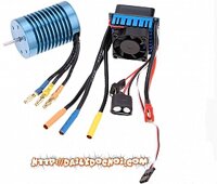 BDT14 BỘ ĐIỀU TỐC ESC 60A VỚI ĐỘNG CƠ 3650 4370KV 9T