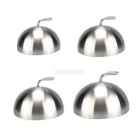 Bdw 20 24 26 28cm Vỏ bít tết bằng thép không gỉ Teppanyaki Dome Nắp đậy bát đĩa
