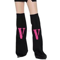 Bdw Nữ loe Chân Ấm Thời Trang Chân Dài Tất Gotik Punk Rời Chân Có Vớ Tiểu Văn Hóa Chân Tay Quà Tặng