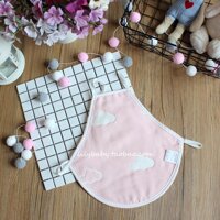 Bé 100% Cotton Vải Xô Áo Yếm Trẻ Sơ Sinh Khăn Quấn Bụng Bé Sáu Lớp Nấm Áo Yếm Mùa Hè Treo Chân Bảo Vệ Bụng Lớn Áo Yếm