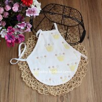 Bé 100% Cotton Vải Xô Áo Yếm Trẻ Sơ Sinh Khăn Quấn Bụng Bé Sáu Lớp Nấm Áo Yếm Mùa Hè Treo Chân Bảo Vệ Bụng Lớn Áo Yếm