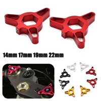 Be > 14mm 17mm 19mm 22mm Đa Năng Đua Xe Máy Phuộc Trước Preload Bộ Điều Chỉnh Hợp Kim Nhôm Phụ Kiện