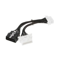Be > 16 pin OBD2 OBD 2 Cáp nối dài Bộ chia Obdiii Một Nam đến Hai Nữ Cáp Y