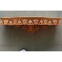 Bệ bàn thờ Thiên Chúa 70x30cm, Bệ bàn thờ Thiên Chúa gỗ pơ mu Cao cấp