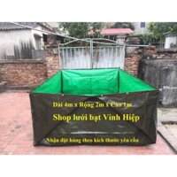 Bể bạt bộ đội 3x2x1 4x2x1 5x2x1 6x2x1và nhiêu kích thước khác Bể bạt, bể bạc nuôi Ốc, Ếch, Lươn, Cá
