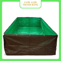 Bể bạt nuôi cá dày dặn 250gram/1m2 , Bạt Xanh bộ đội , Bạt ép nhiệt Hàn Quốc  Bạt nuôi cá, nuôi tôm, nuôi ốc, nuôi lươn
