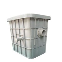 Bể Bẫy Mỡ Dưới Bồn Rửa Bát (Thùng Nhỏ) Bể Tách Mỡ Đặt Dưới Bồn Rửa Chén Lọc Mỡ Dùng Cho Nhà Bếp Bể Tách Mỡ