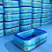 Bể bơi cho bé 3 tầng loại 3M, 2M6, 2m1 và 1m8,1M5 ... Phao hồ bơi 3 tầng, đáy 2 lớp, chống trượt, An toàn