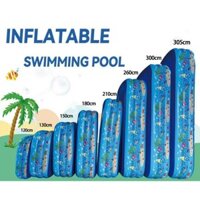 Bể bơi cho bé 3 tầng loại 3M, 2M6, 2m1 và 1m8,1M5 ... Phao hồ bơi 3 tầng, đáy 2 lớp, chống trượt, An toàn