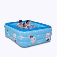 BỂ BƠI CHỮ NHẬT 3 TẦNG 1,3M + TẶNG KEO VÁ