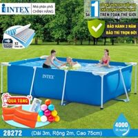 Bể bơi di động khung kim loại 3m*2m INTEX 28272