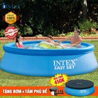 Bể bơi gia đình cổ bơm hơi 3m05 INTEX 28120
