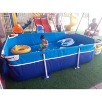 Bể bơi lắp ghép cho bé và gia đình KT 2.6X1.7X 61CM