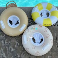 be bơi phao 2m6 Vòng bơi trẻ em Ins Vòng ngồi cho bé 0-3-6 tuổi phong cách Hàn Quốc bé trai và bé gái Phao bơi chống lật cho bé phao bơi an toàn cho bé phao boi nguoi lon