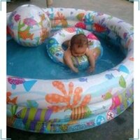 Bể bơi phao 3 chi tiết kèm miếng vá [ FreeShip ]