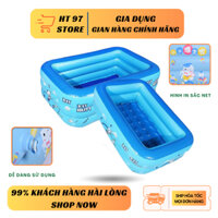 Bể Bơi Phao 3 Tầng Cho Bé Bốn Mùa, Hồ Bơi Gia Đình Cho Bé Và Người Lớn Tắm Mùa Hè Tại Nhà.