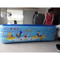 Bể bơi phao 3 tầng size to 2m1 TẶNG BƠM ĐIỆN