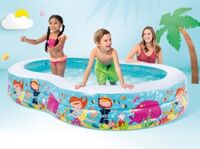 Bể bơi phao bãi biển xanh 2m62 INTEX 56490
