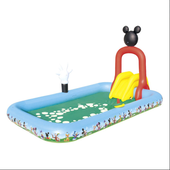 Bể bơi phao Bestway 91016 - liên hoàn trượt Mickey