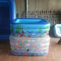Bể bơi phao cho bé sz  (1.2m-1.5m) loại 3 tầng,4 tầng,(full size 0.8m-4.3m) bê bơi phao gia đình