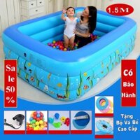 BỂ BƠI PHAO ĐÁY CHỐNG TRƯỢT SIÊU TO, DÀY 1M2, 1M5, 1M6, 1M8, 2M LOẠI 2 TẦNG, 3 TẦNG
