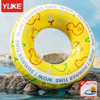 be bơi phao gia đình cỡ lớn Vòng Bơi Trẻ Em Dày Phao Cứu Sinh Chống Rollover Cho Bé Trai Và Bé Gái Mới Bắt Đầu Nước Đồ Chơi Nổi Cánh Tay Sát Nách Vòng phao bơi đeo bụng phao bơi