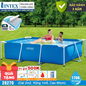 Bể bơi phao gia đình Intex 28270 hình chữ nhật