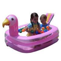 Bể bơi phao hình Hồng Hạc 140 x 92 x 76