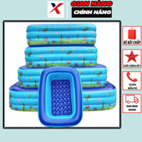 Bể Bơi Phao Hơi Cỡ Lớn Cho Bé 3 Tầng, Hồ Bơi Bơm Hơi Thành Cao Đủ Size Cho Trẻ Em - Siêu Thị Xhome