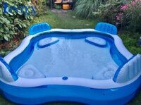 Bể bơi phao Salon hình vuông 2m29 INTEX 56475