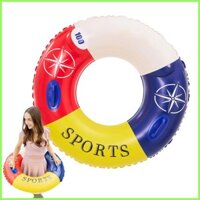 Bể Bơi Phao Tròn Người Lớn Bơm Hơi Vòng Nổi Có Tay Cầm Chống Rò Rỉ Làm Dày Đồ Chơi Đi Biển Chống Thấm Nước laywnevn
