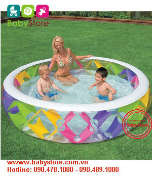 Bể bơi phao tròn sắc màu Intex 56494