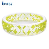 Bể bơi tròn họa tiết xanh lá 2m29 INTEX 57182