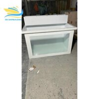 BỂ, BỒN NUÔI CÁ COMPOSITE ĐÚC SẴN - HỒ CÁ KOI COMPOSITE MINI NGOÀI TRỜI GIÁ RẺ, THI CÔNG VÀ GIAO HÀNG TOÀN QUỐC HCA03