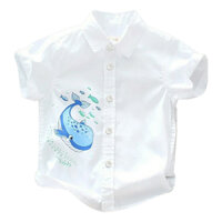 [Bé - BONCHOP] Áo sơ mi cho bé trai và gái.