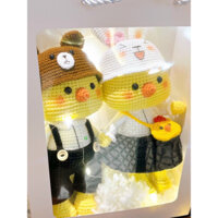 bé Brown Chip và Cony Chip nhồi bông