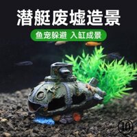 Bể Cá Cảnh Quan Bể Cá Cảnh Quan Trang Trí Thuyền Ẩn Nhà Trang Trí Thuyền Nhựa Rỗng Thuyền Chìm Thuyền