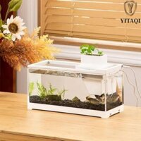 Bể cá để bàn Mini YITAQI Gia đình đa năng im lặng